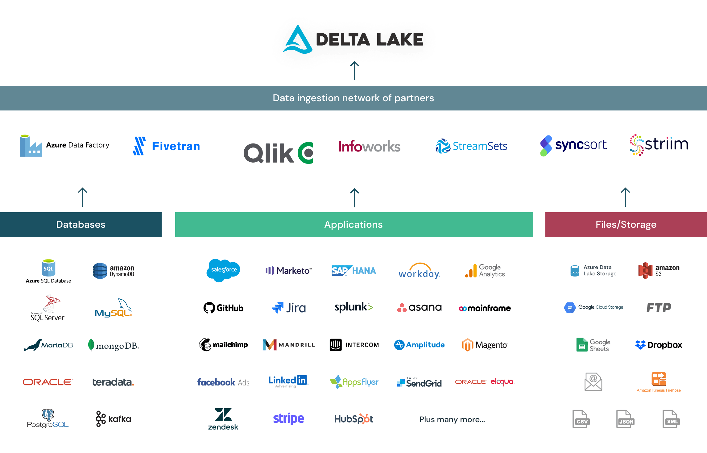 Data ingestion network of partners