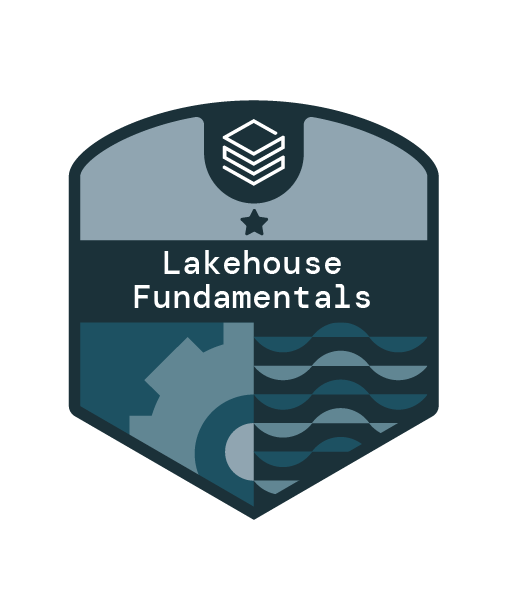 Lakehouse Fundamentals Certification Badge