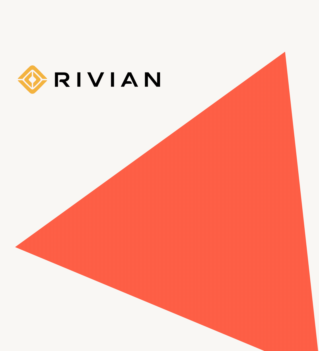 Rivian electric vehicle GIF