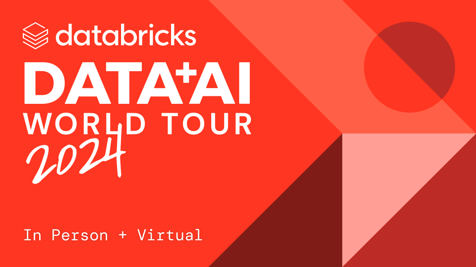 Data and AI World Tour events promotional image.
