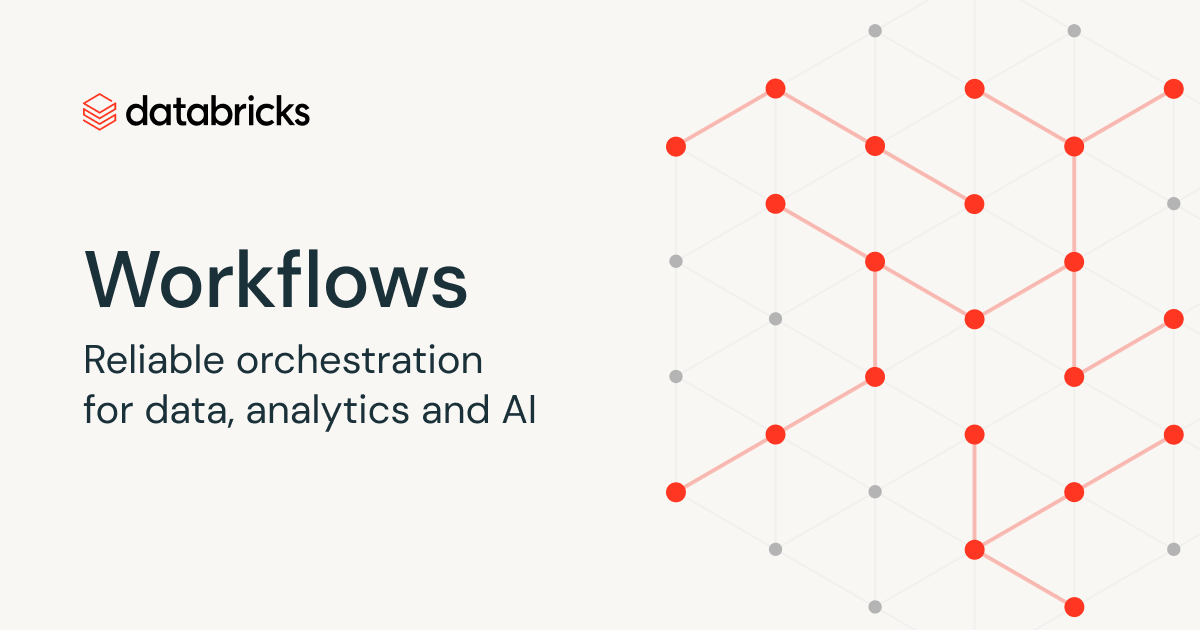 Databricks Workflows | 워크플로 작성, 심층적 플랫폼 통합