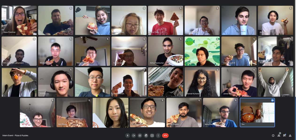 Databricks Summer Intern Pizza Party