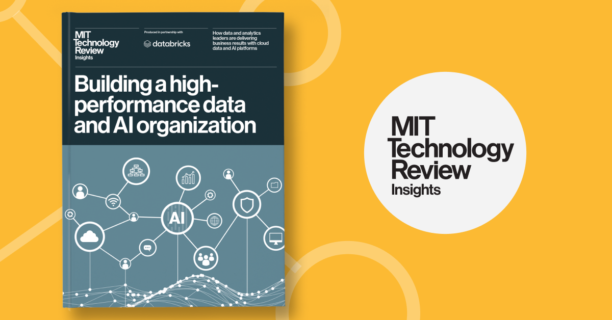 MIT Technology Review Insights | Databricks