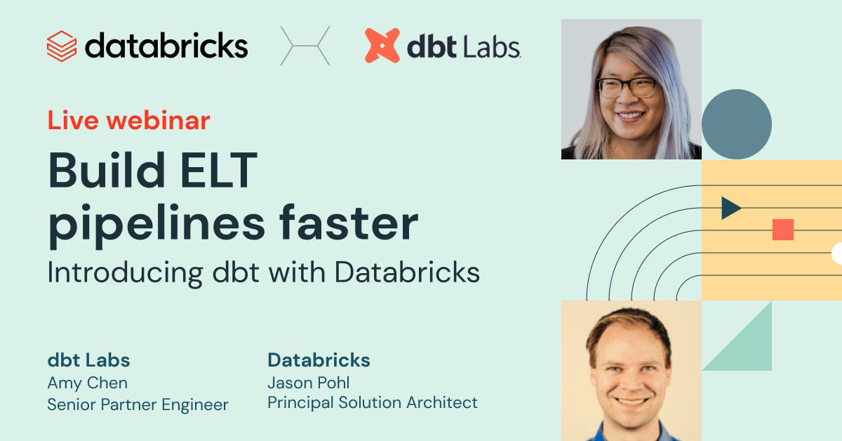 Introducing Dbt With Databricks | Databricks