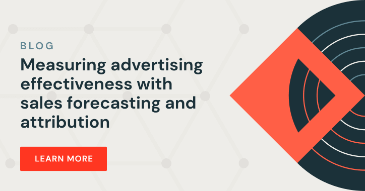 Blog Measuring Advertising Effectiveness with Sales Forecasting and Attribution