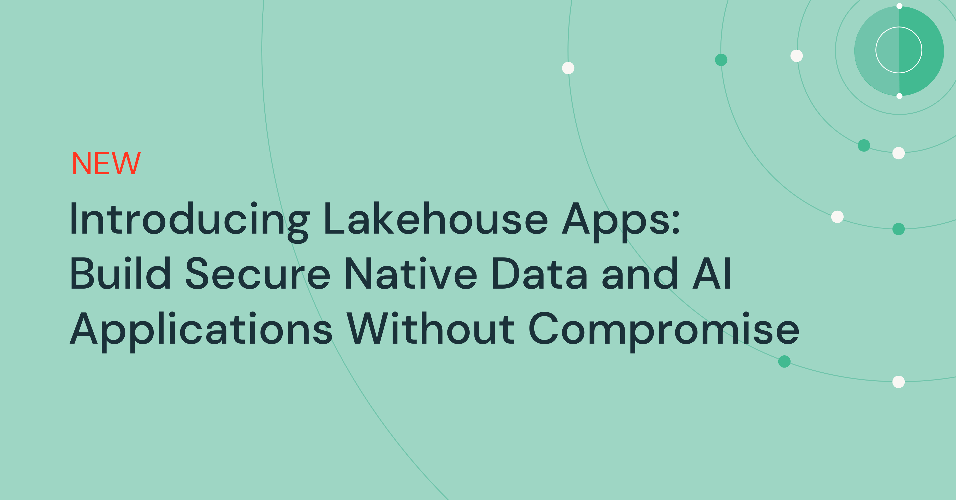 Introducing Lakehouse Apps