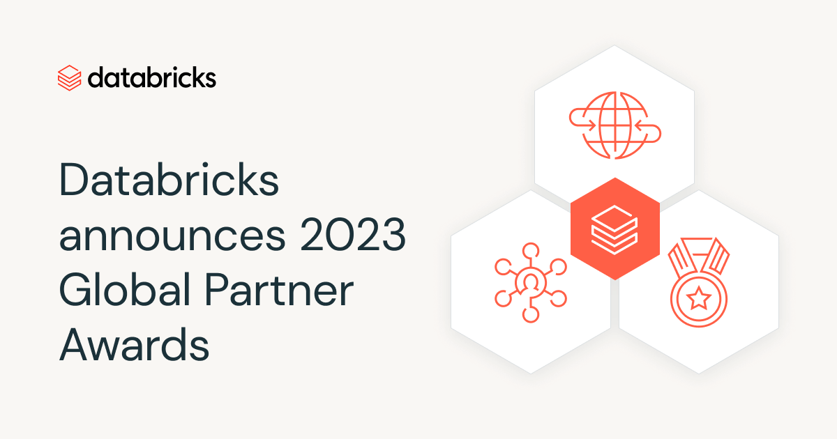 Databricks 宣布 2023 年全球合作伙伴奖项