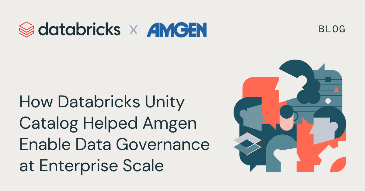 Amgen uses Databricks Unity Catalog