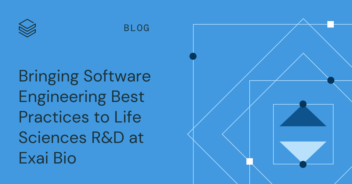 将软件工程最佳实践应用于Exai Bio的生命科学研发