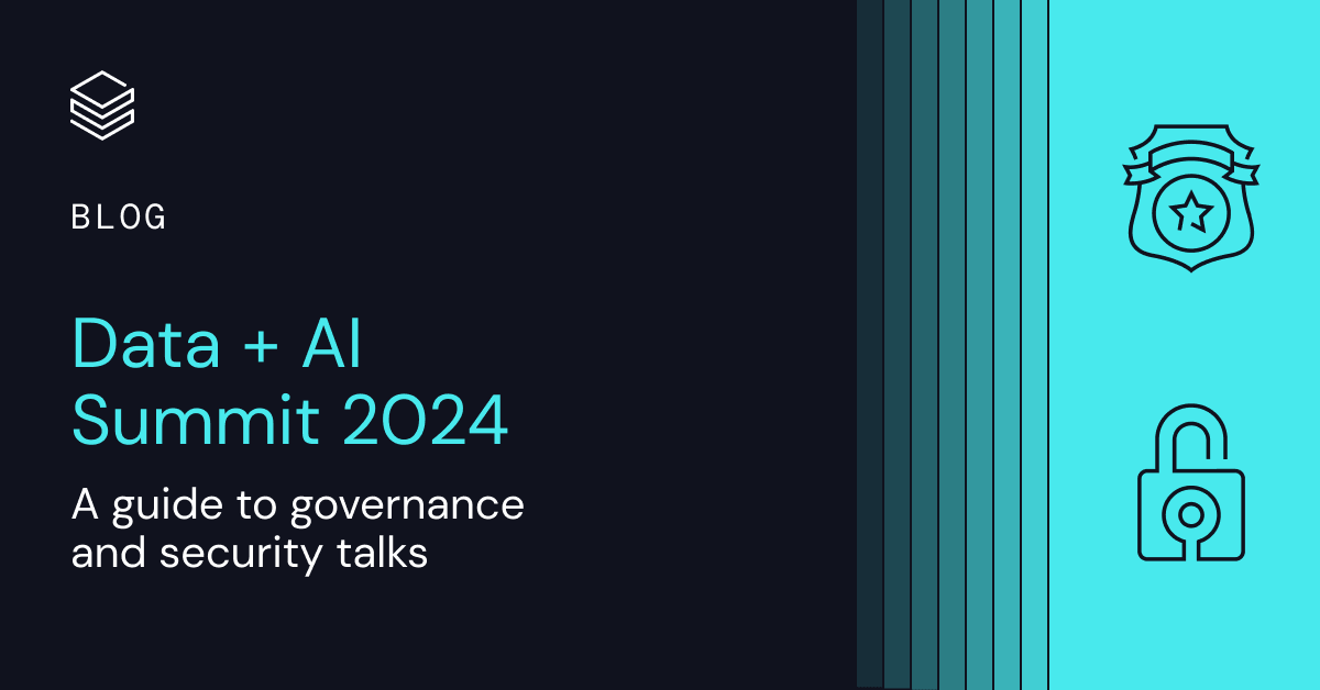 Knowledge + AI Summit 2024: A information to governance and safety talks