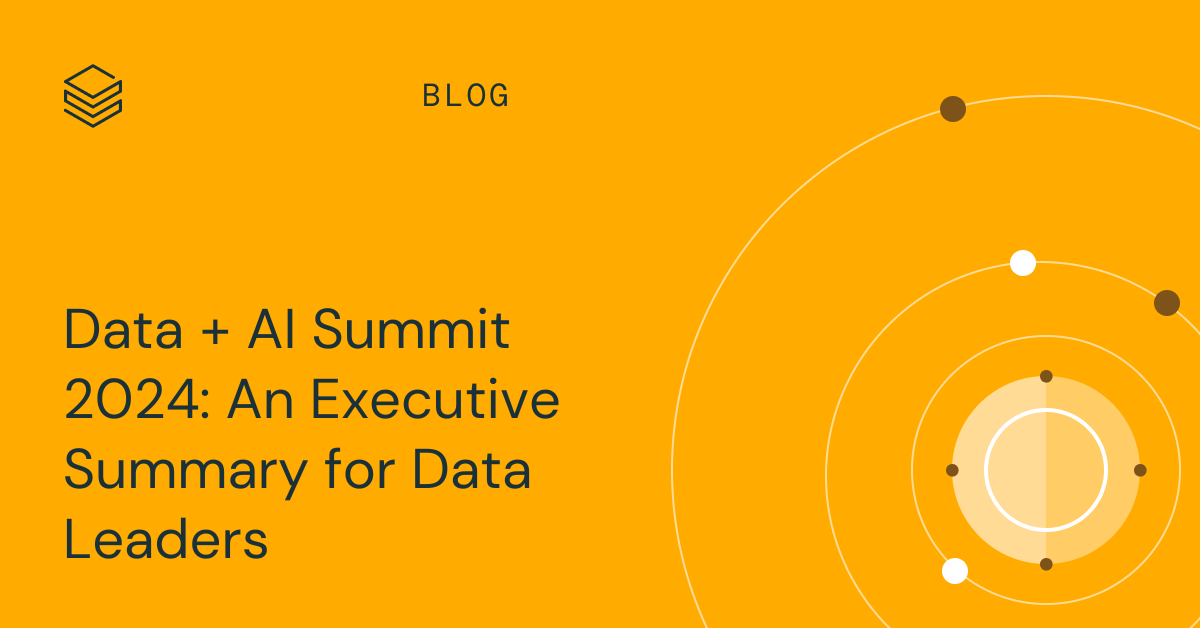 Information + AI Summit 2024: An Government Abstract for Information Leaders