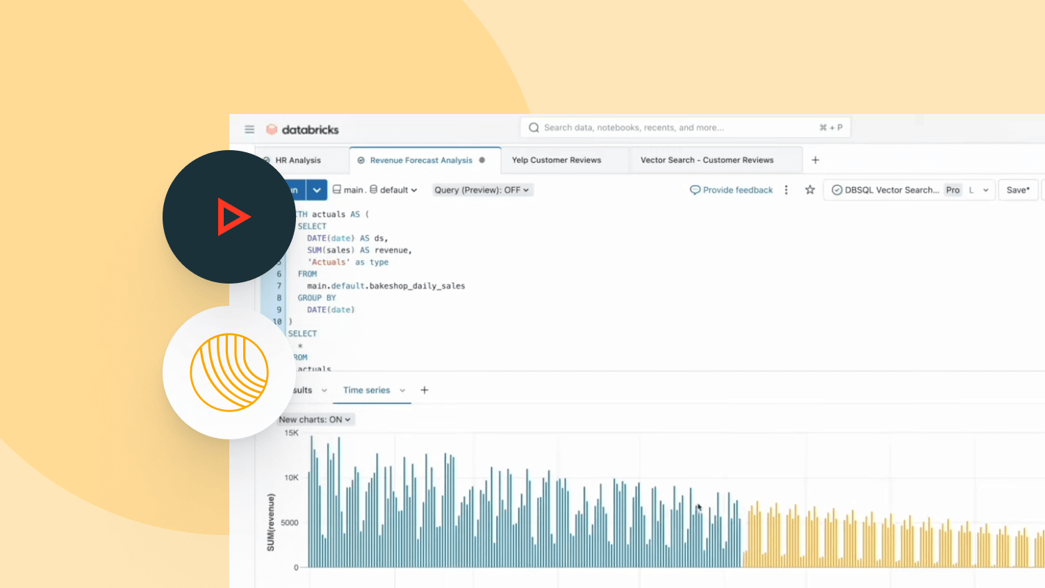 <p>Entrepôt de données alimenté par IA sur Databricks SQL</p>