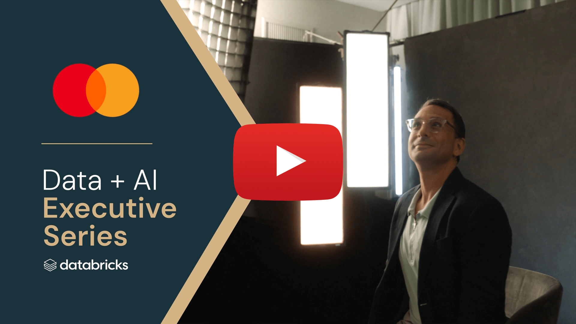 databricks executive series video mastercard play button