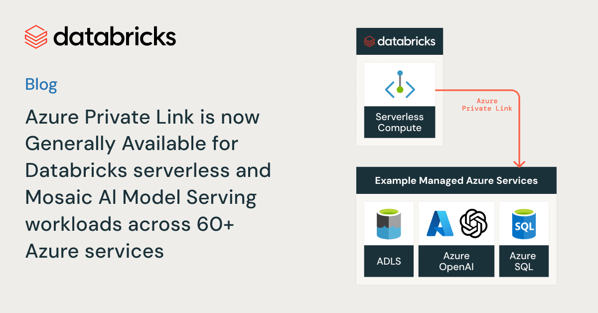 Blog: Announcing comprehensive Azure Private Link coverage for outbound access to your managed Azure resources