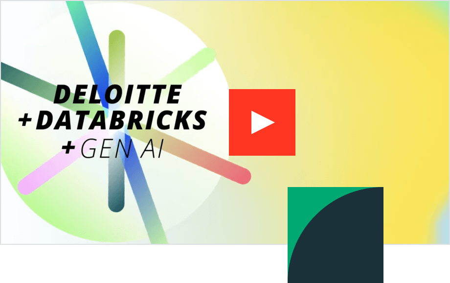 Deloitte +Databricks +Gen AI