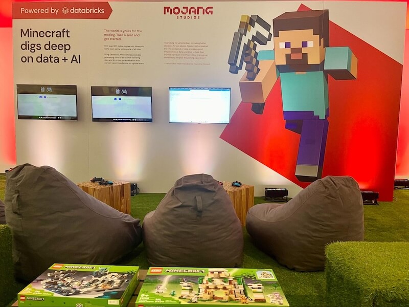 Minecraft at Data + AI Summit