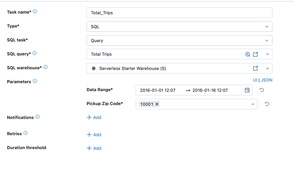 Workflows Integration