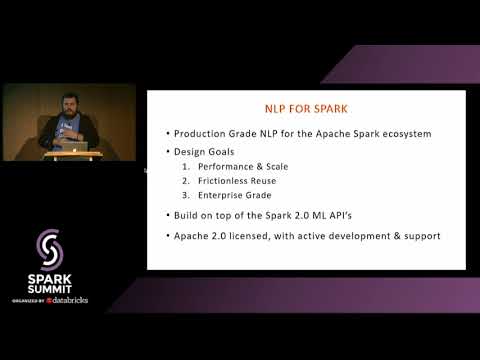 Natural Language Understanding At Scale With Spark-Native NLP, Spark ML ...
