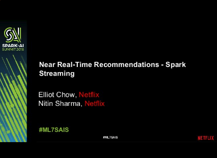 Near Real-Time Netflix Recommendations Using Apache Spark Streaming