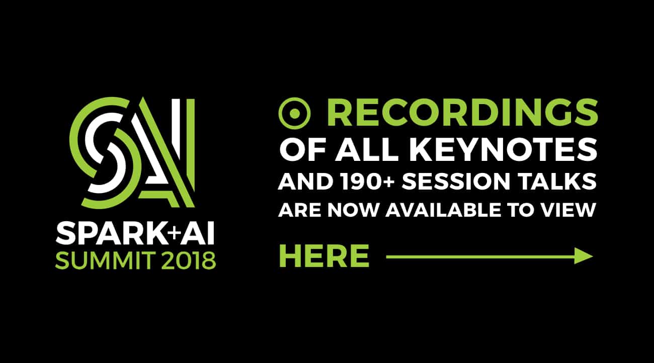 Thumbnail for 2018 June: Spark + AI Summit 2018 Recap