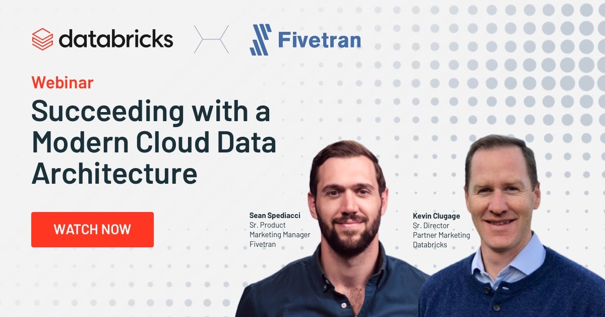 Succeeding with a Modern Cloud Data Architecture – Databricks