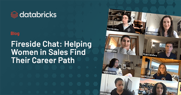 Establishing Your Career Path: Lessons Brought to You by Databricks’ Women in Sales