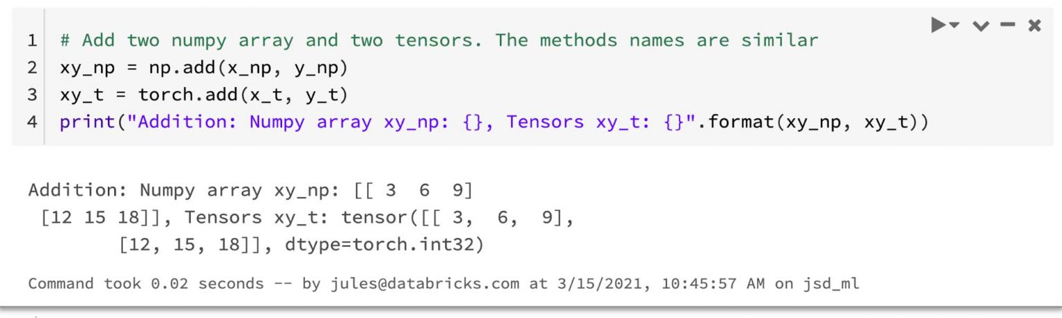 Seven Reasons To Learn PyTorch On Databricks - The Databricks Blog