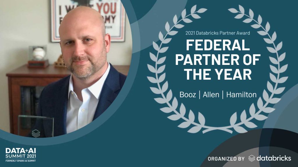 Databricks 2021 North America Federal Partner of the Year Award winner