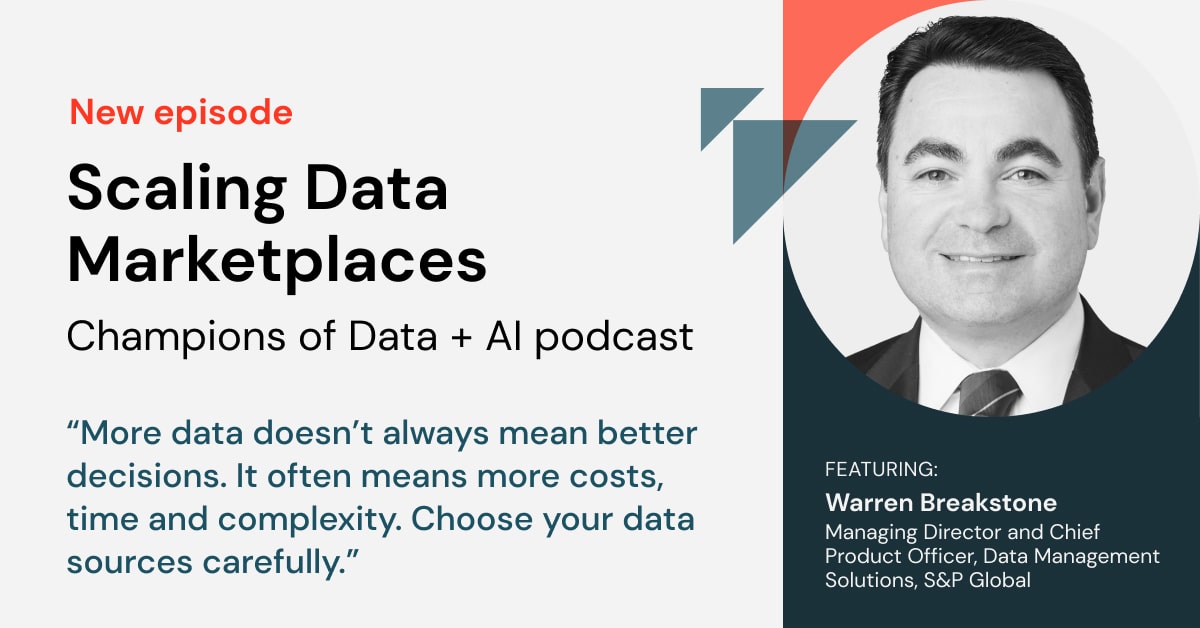 Champions of Data + AI Episode 12: Scaling Data Marketplaces – Databricks