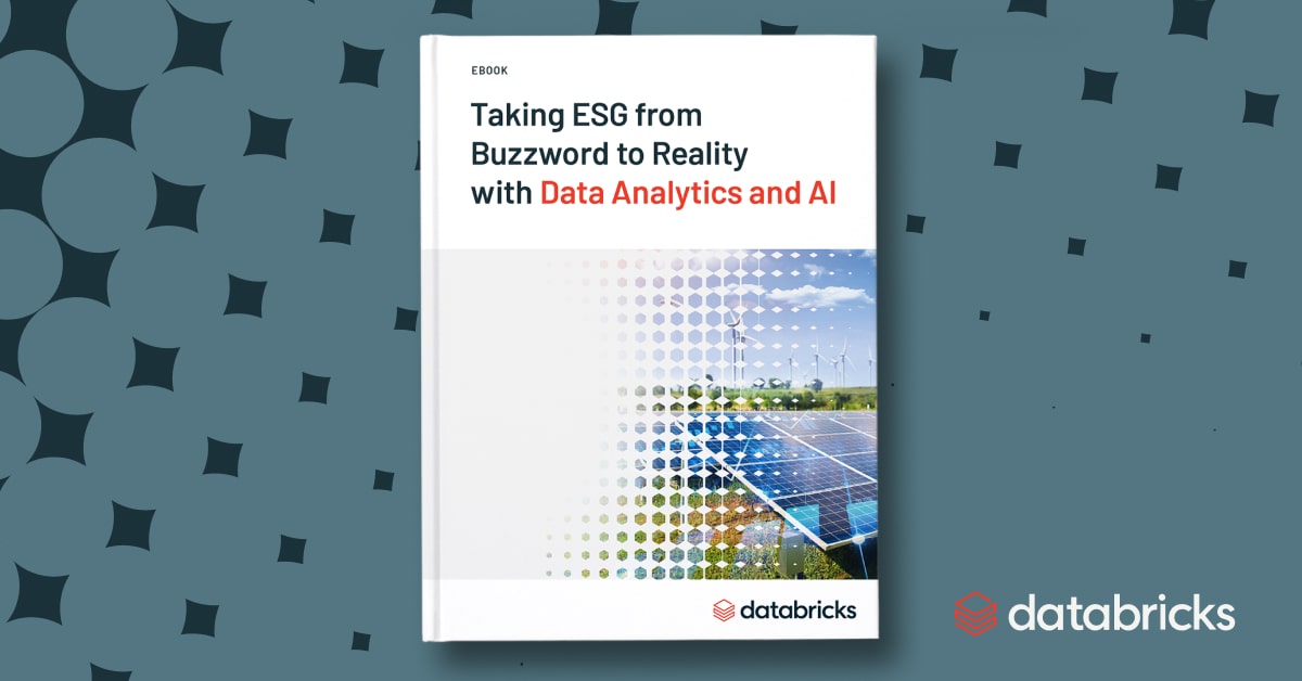 Taking ESG from Buzzword to Reality with Data Analytics and AI