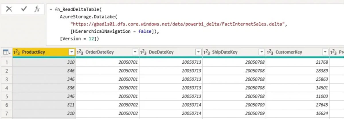  Reading Delta Lake Tables natively in PowerBI